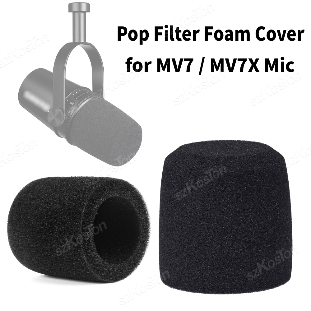 Shure Mic Mv7 - Capa Protetora de Espuma com Redução