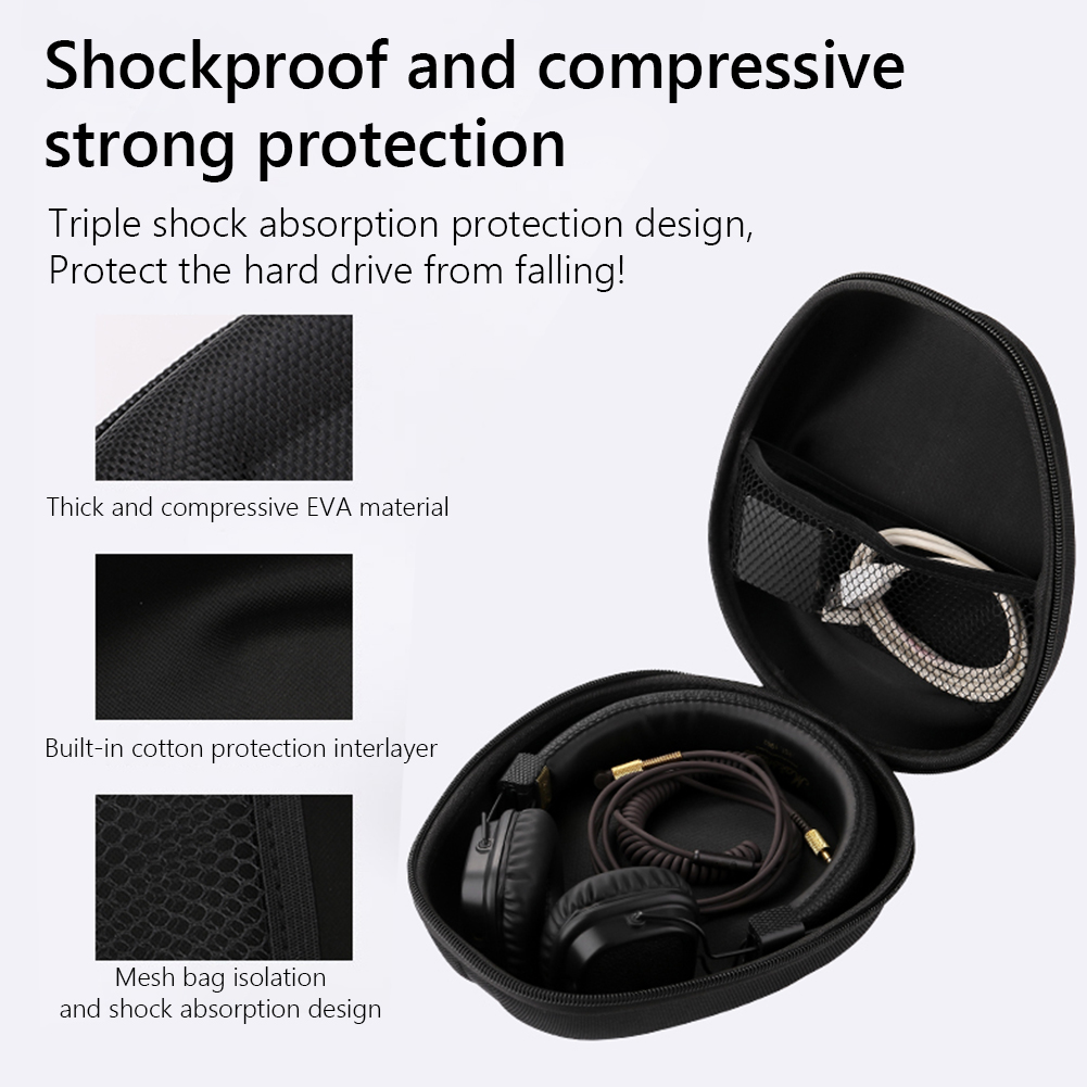Estojo rígido de eva para tran - Audio Technica Headphone Ath-M50X avaliação e preço